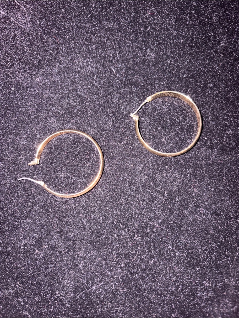 Classic Gold toned Hoop Earrings - Elegant Women's Jewelry